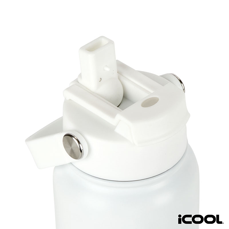iCOOL® Glenwood 35 oz. Double Wall, Recycled Stainless Steel Water Bottle 38