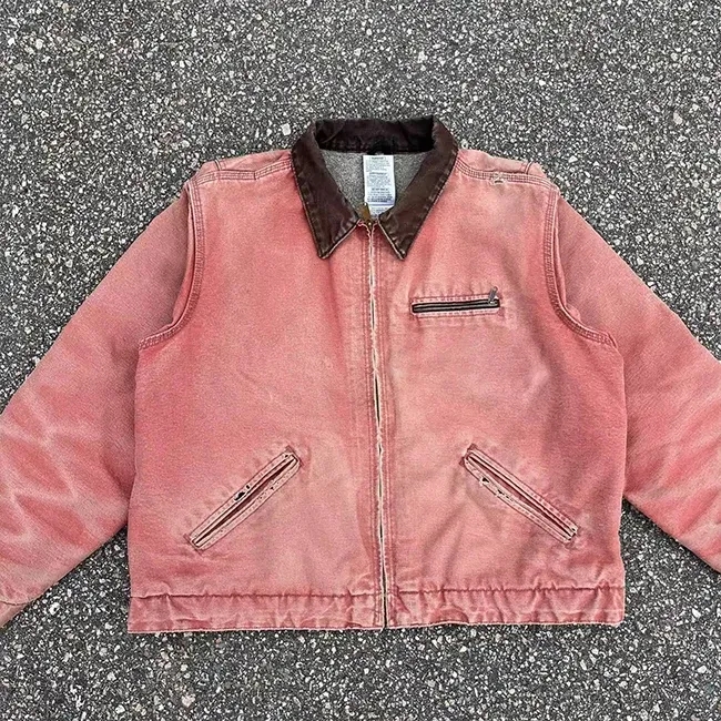 Custom Vintage Carpenter Canvas Jacket 5