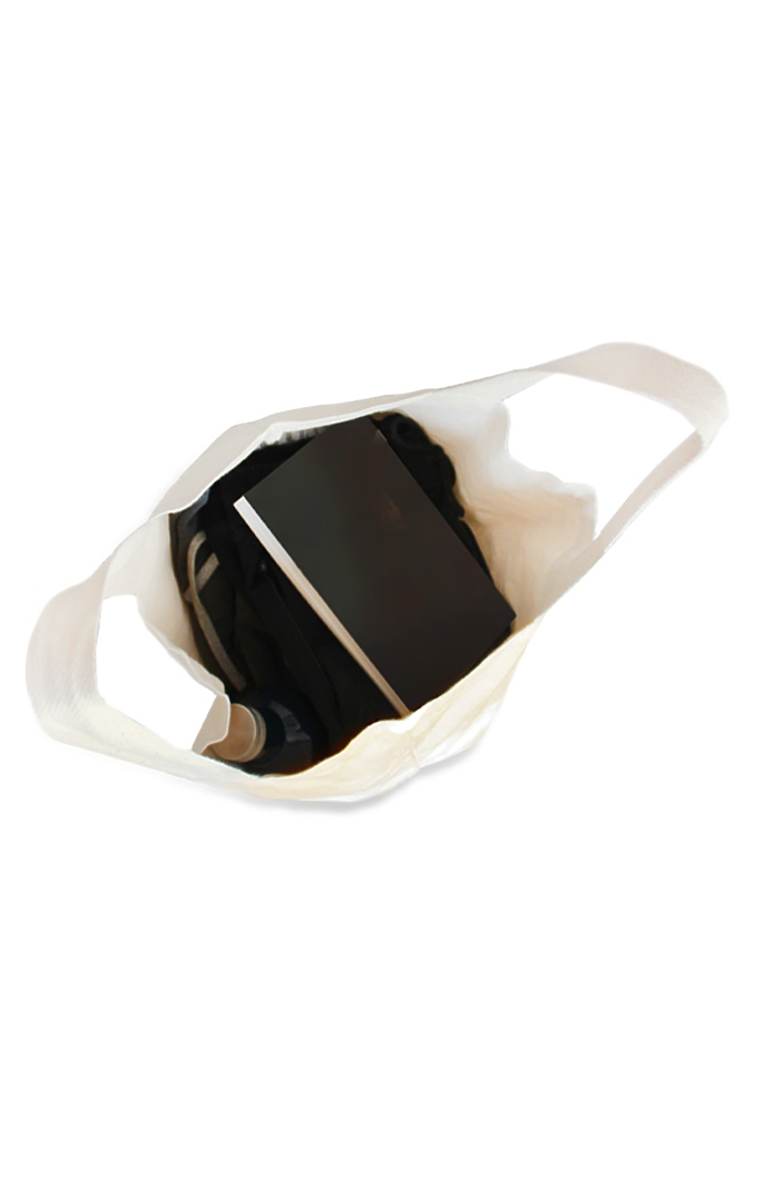 Organic Canvas Medium Tote, custom tote bag with logo imprint 4