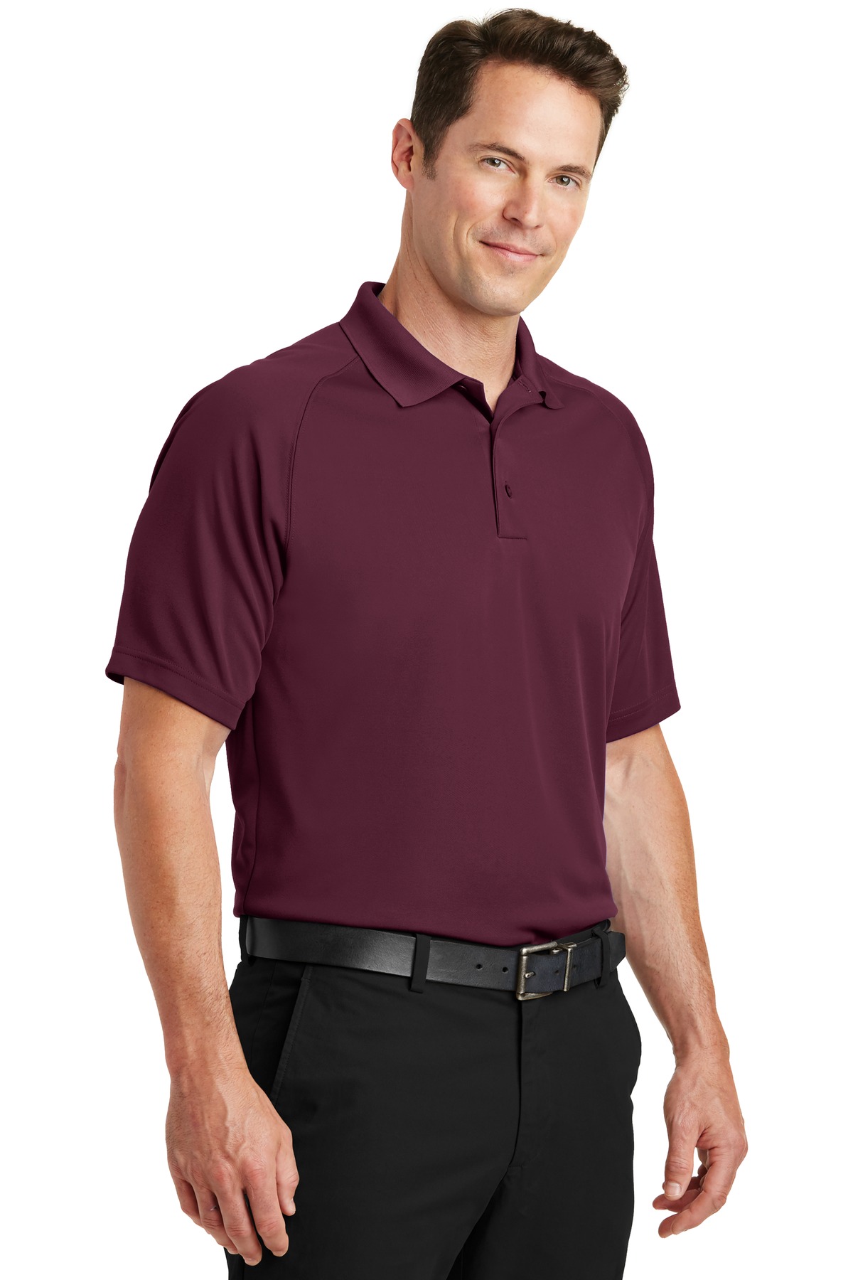 Sport-Tek Dry Zone Raglan Polo. T475 51
