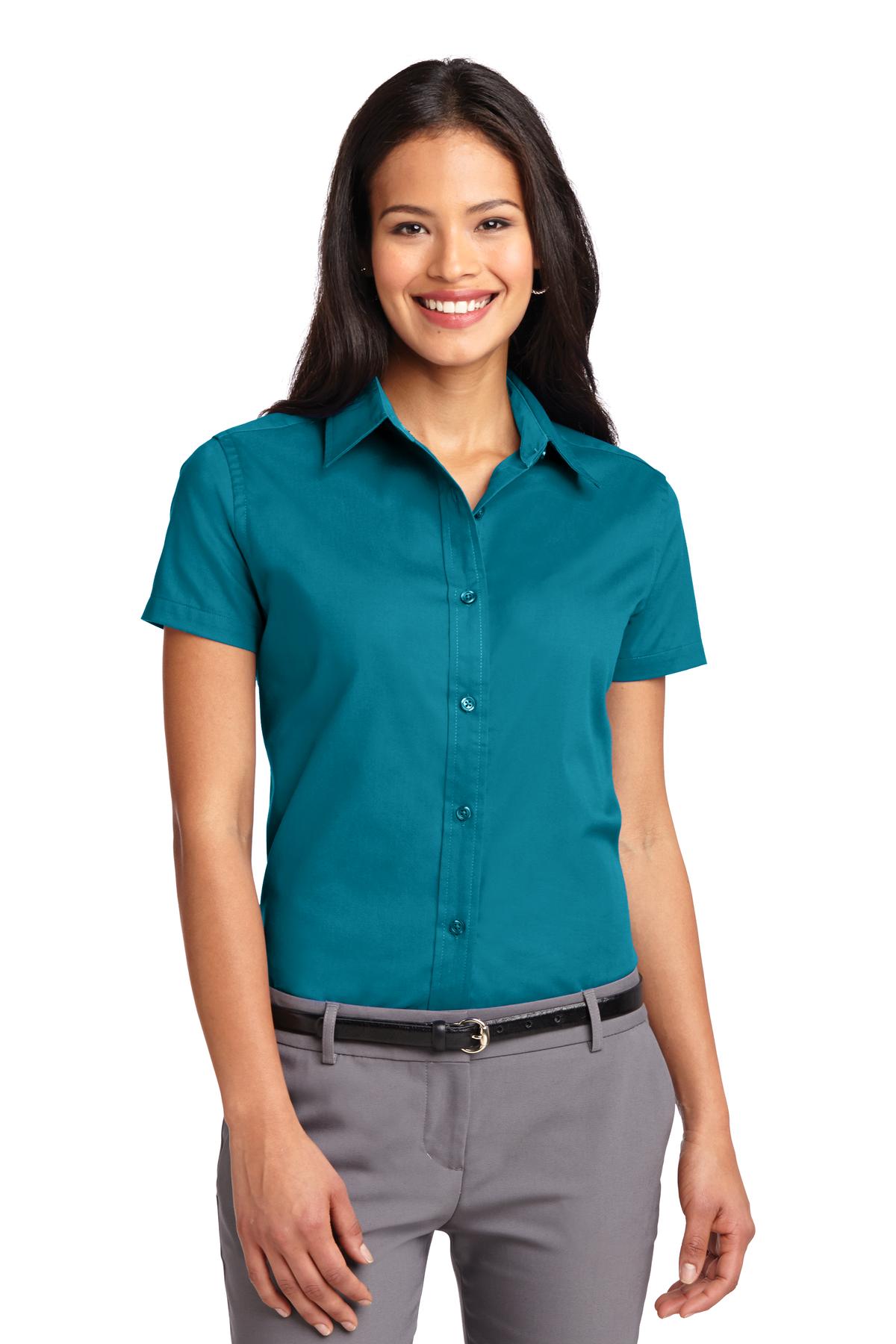 Port Authority Women's Short Sleeve Easy Care Shirt. L508 35