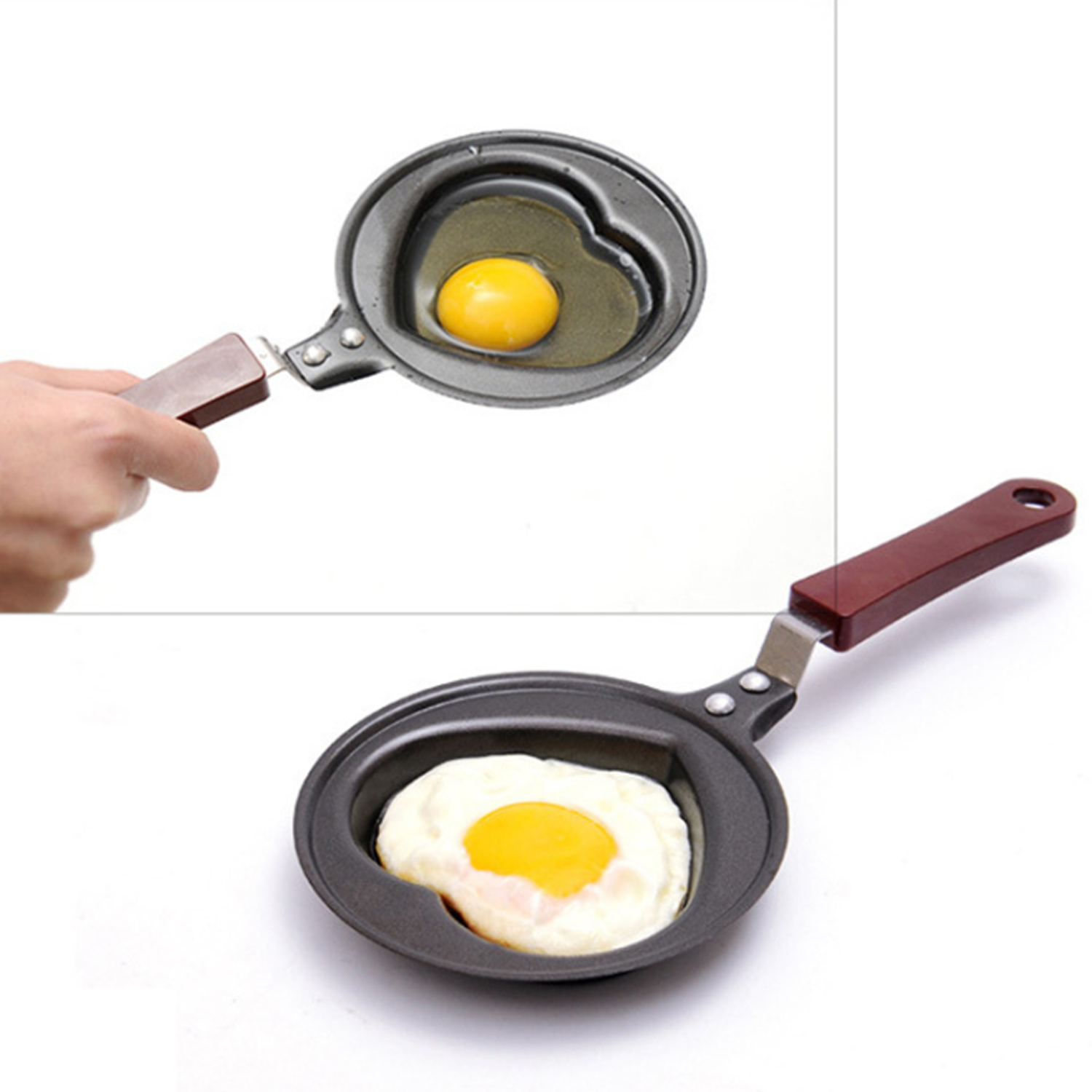 Home Breakfast Pot Animal Shape Love Omelette Pan 6