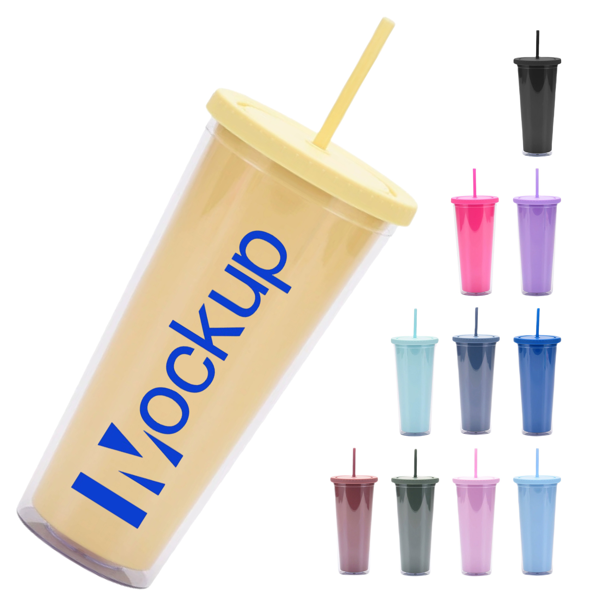32oz Durable Plastic Reusable Cup 4