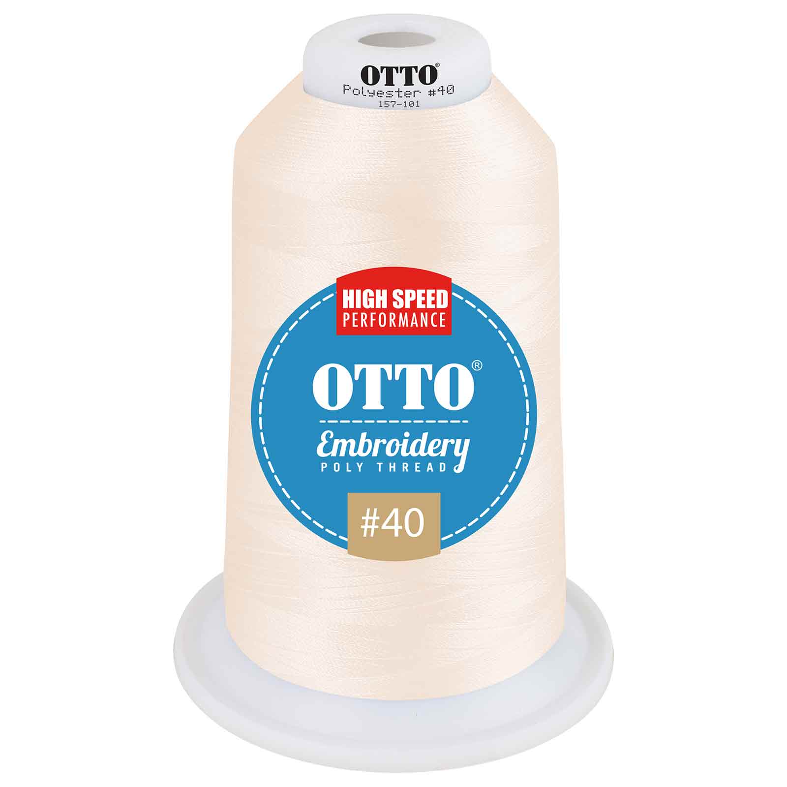 OTTO Embroidery Poly Thread #40 5,500 yd. King Cone 257