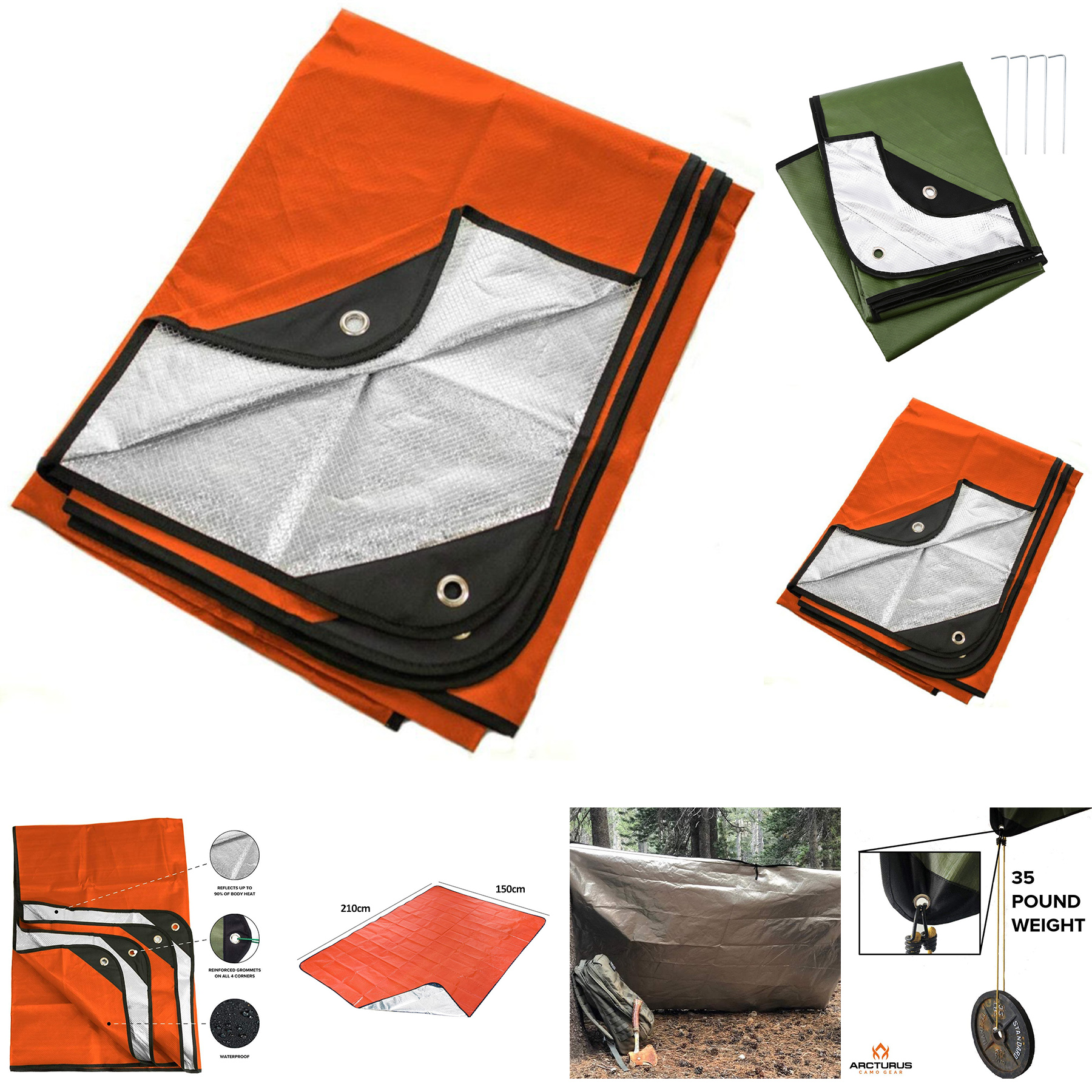 Heavy Duty Survival Blanket 2