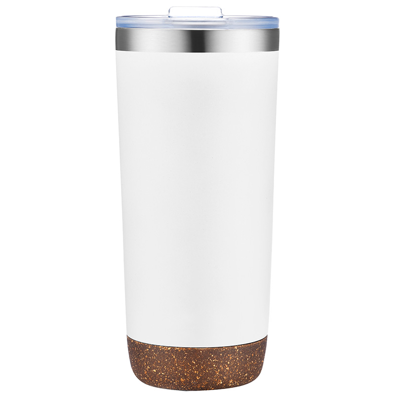 22oz. Vacuum Tumbler with Cork Bottom 5