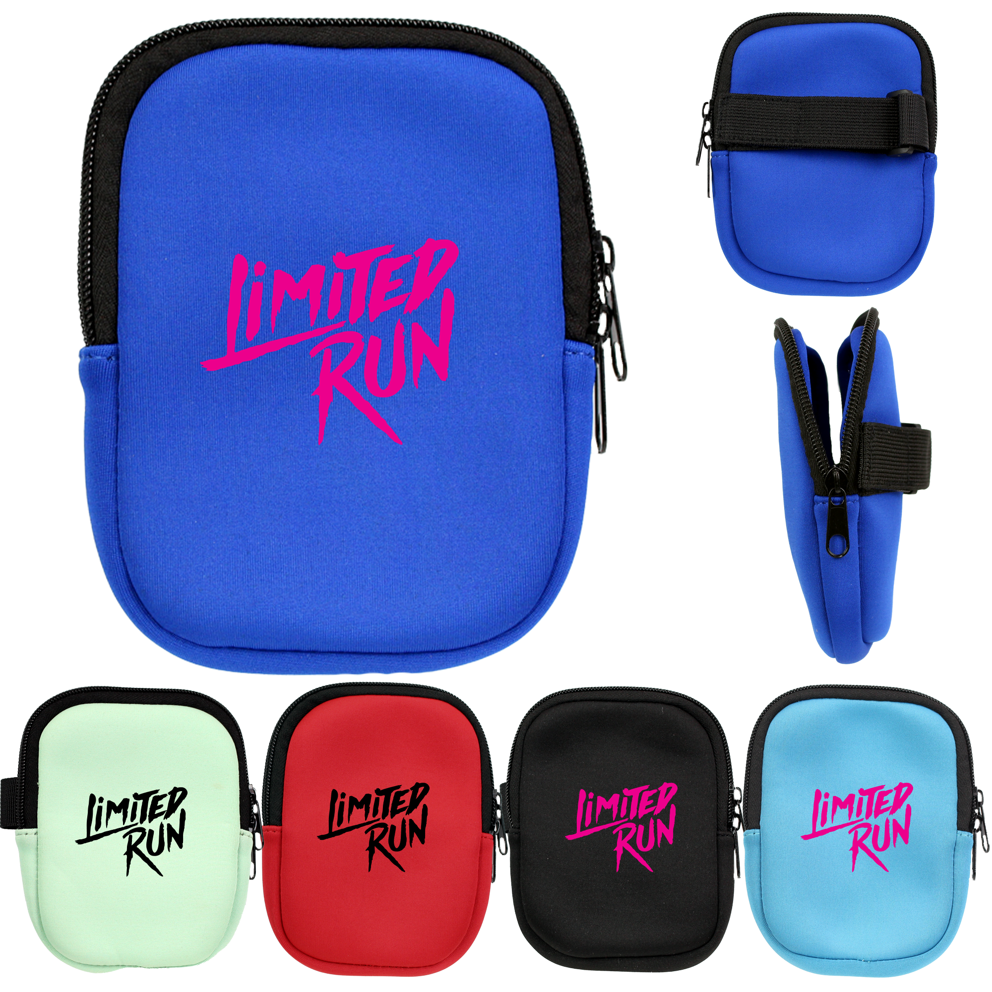 3.9"H x 5.7"W Recycled Water Bottle Pouch 16