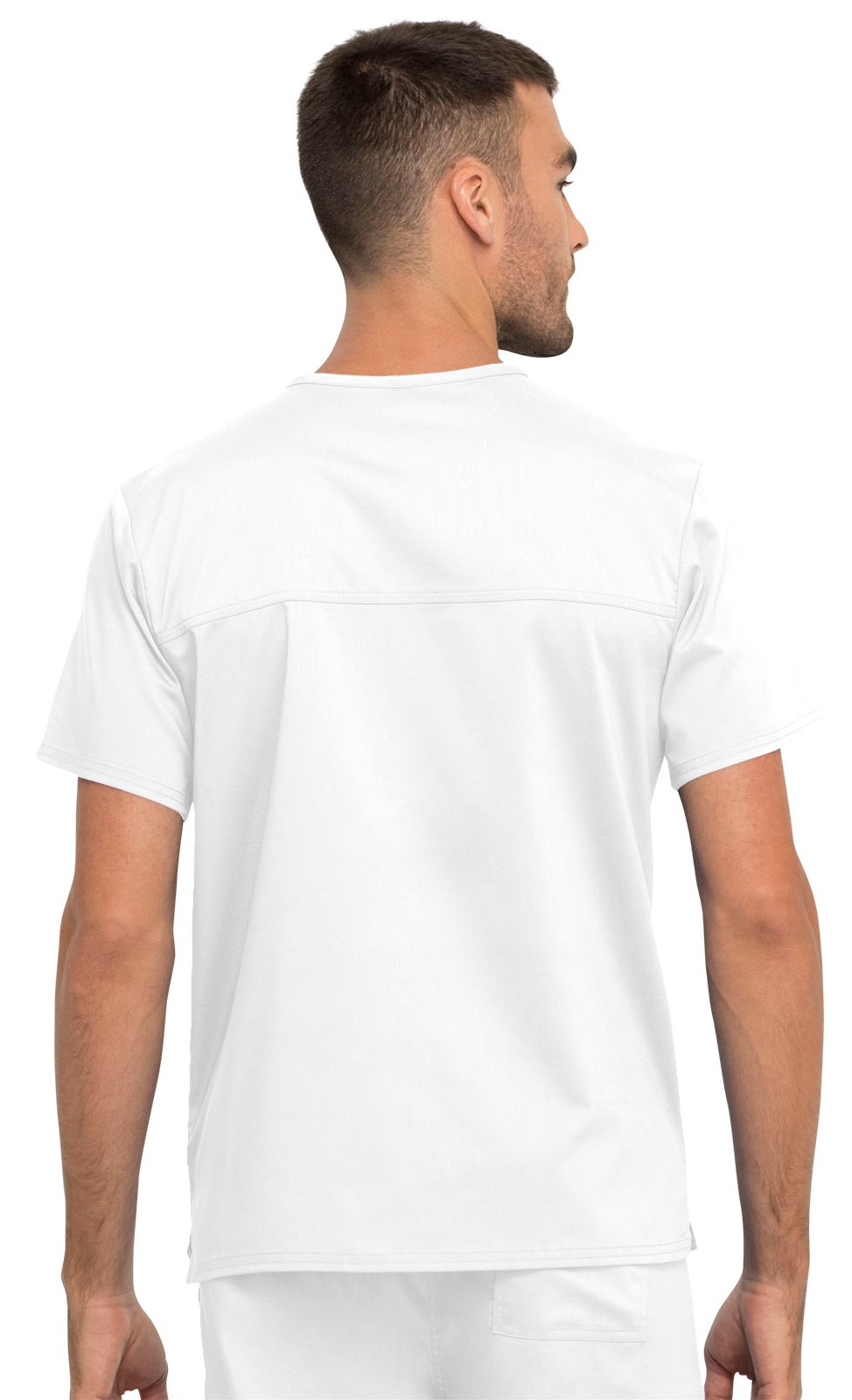 Cherokee - Workwear Revolution - Unisex 1-Pocket Tuckable V-Neck Top 12