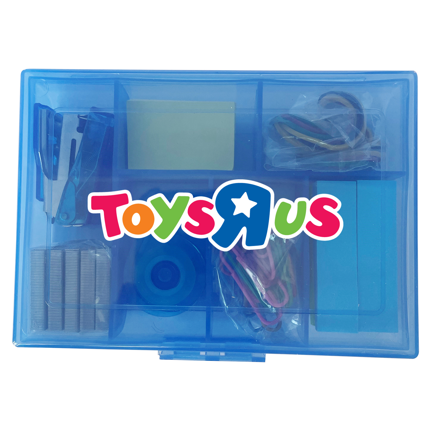 Back To School / Office Kit With Stapler, Staples, Sticky Notes, Rubber Bands, Paper Clips, And Tape 29