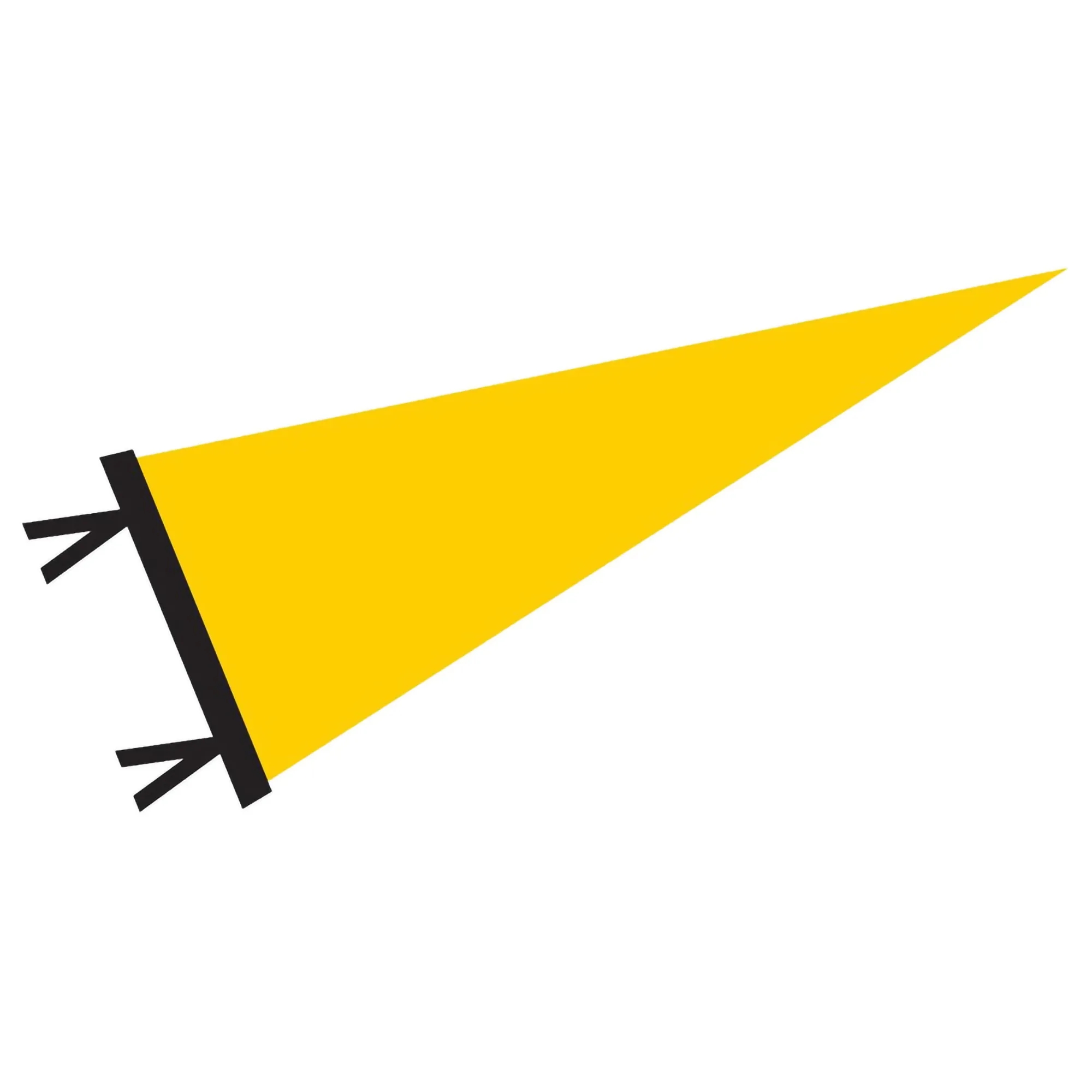11.9" x 30" Felt Pennant Flag Banner MOQ 100PCS 2