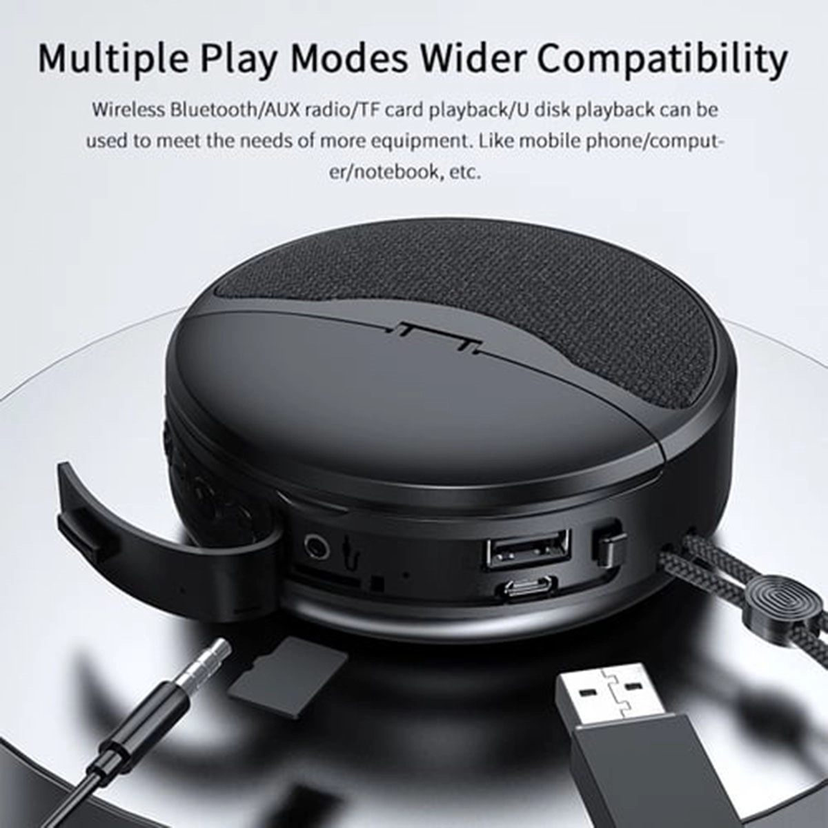 Wireless Bluetooth Speaker with Earbuds 2 In 1 9