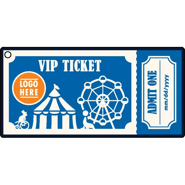 Stock Shape Acrylic Key Tags