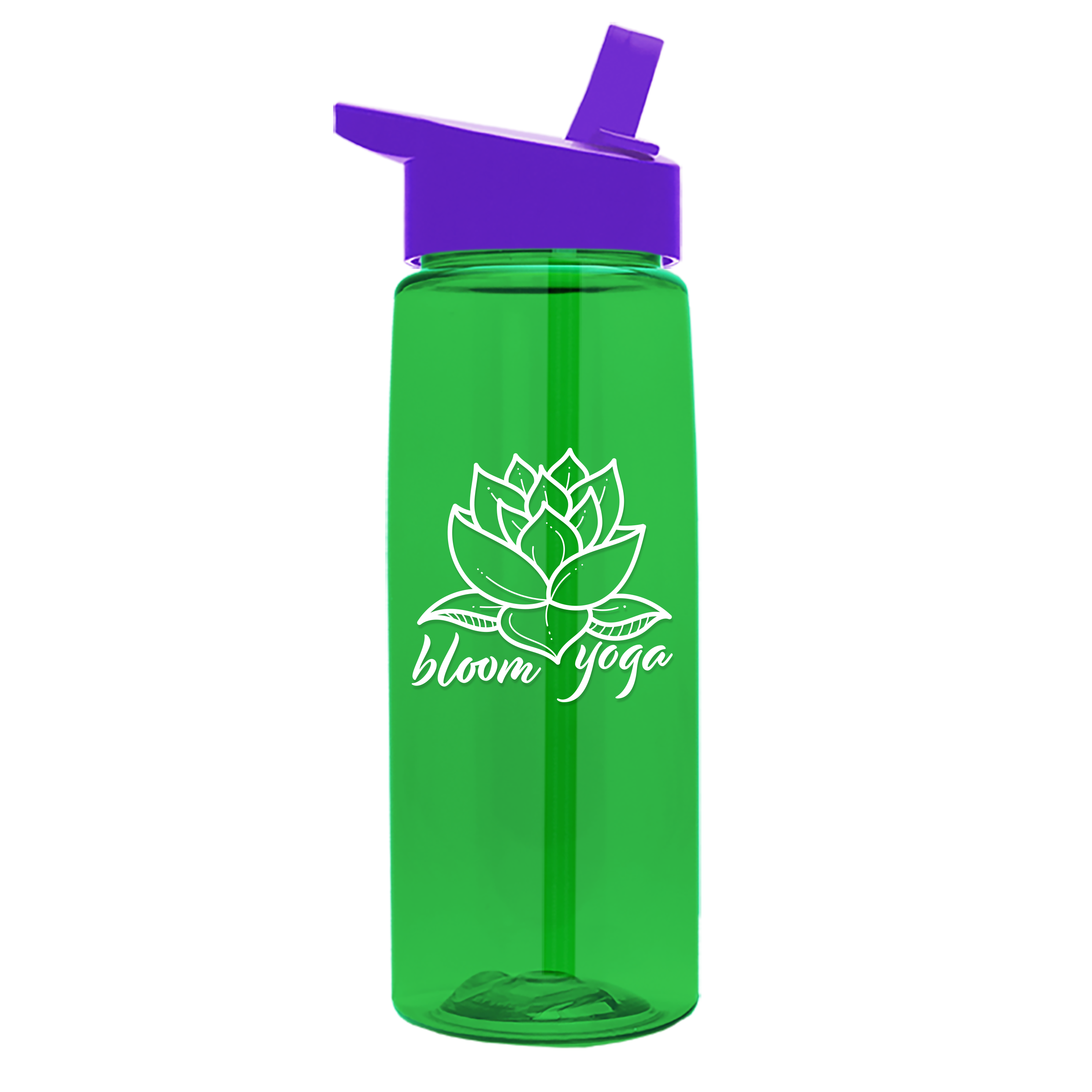 Garyline® Flair Tritan® Bottle with Flip-Straw Lid - 26 oz. 312