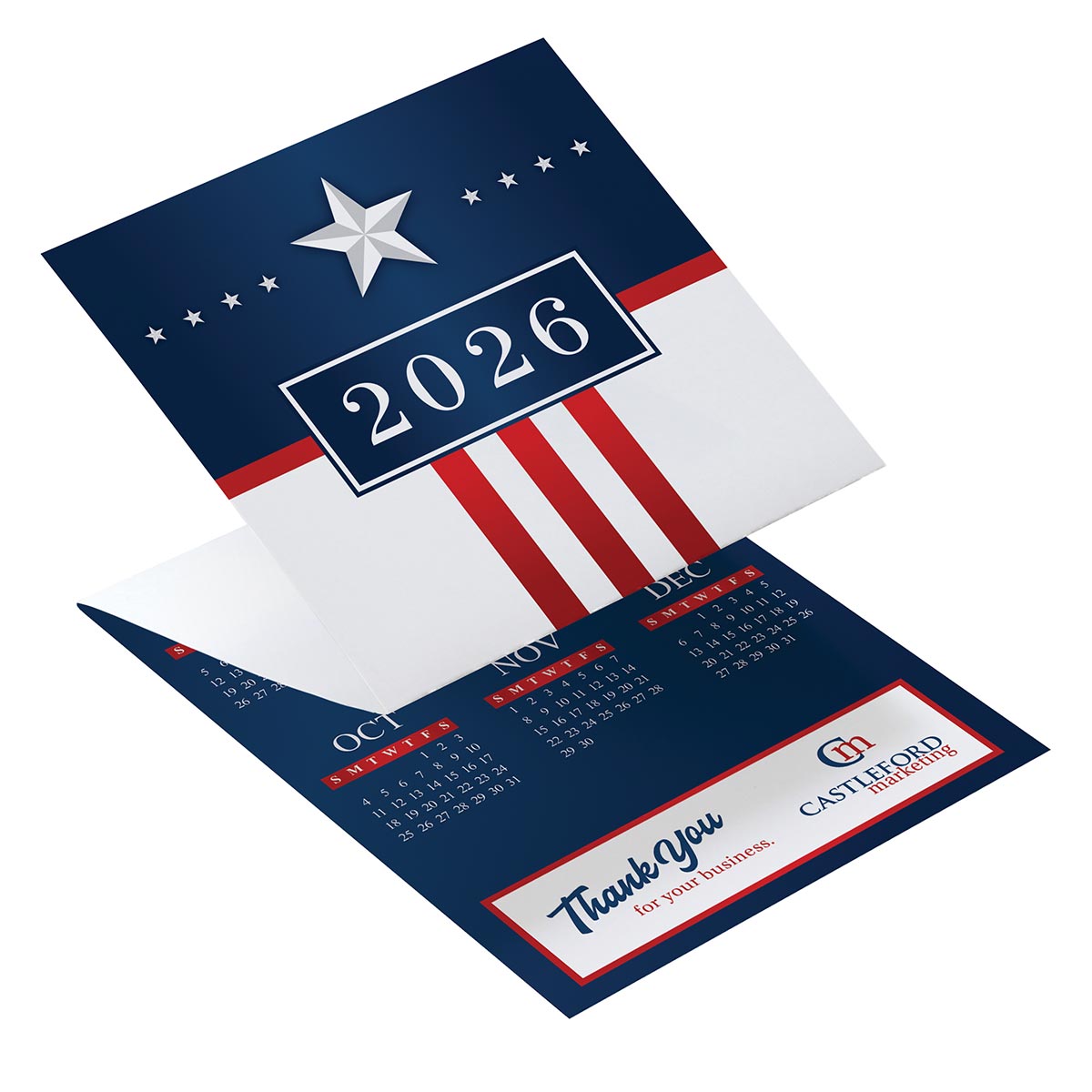 USA Trifold Calendar 1