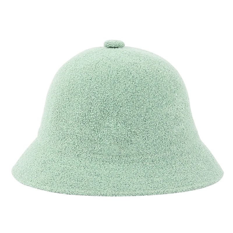 Custom Embroidered Bermuda Casual Terry Cloth Bucket Hat 6