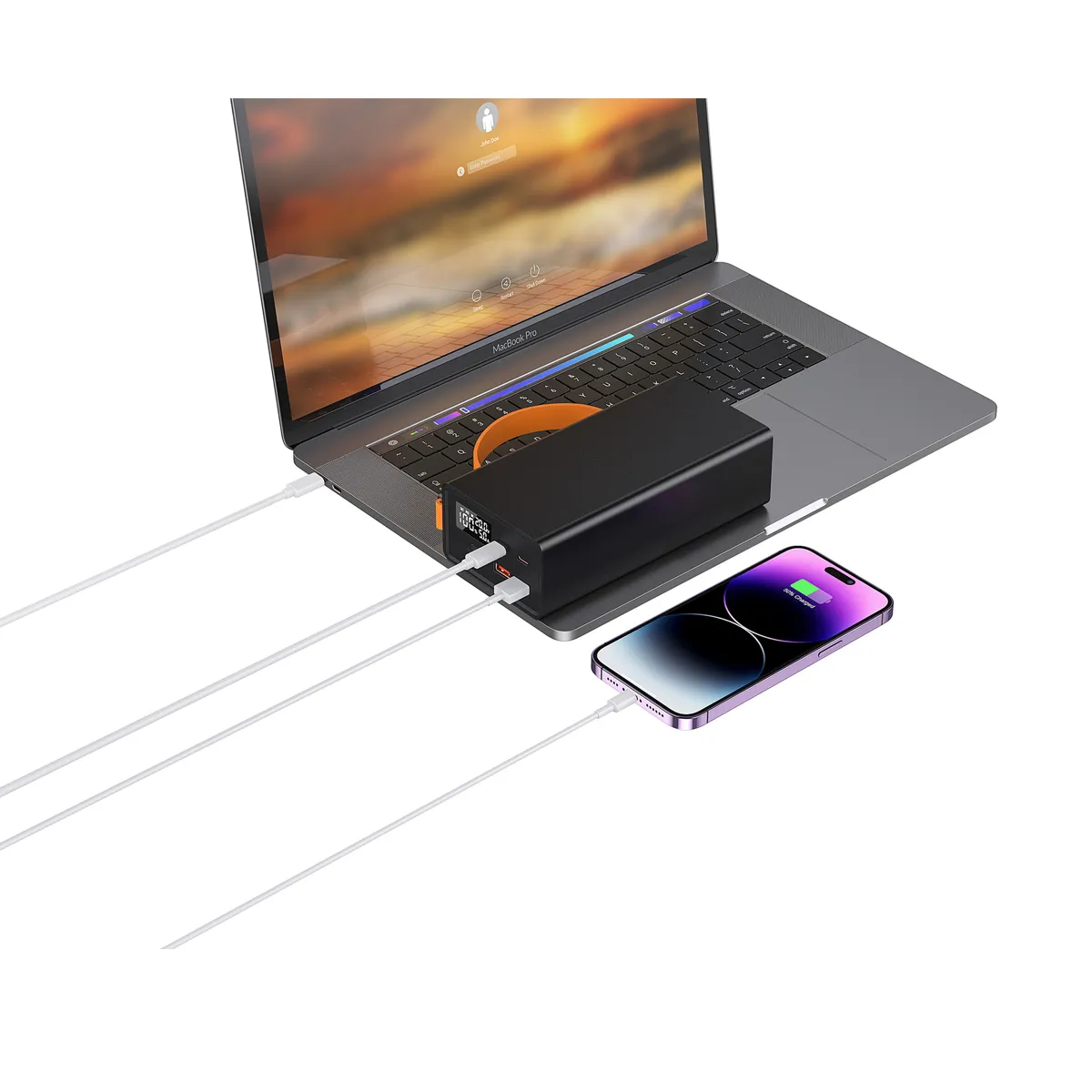 60000mAh High-Capacity Power Bank Fast Charging 1