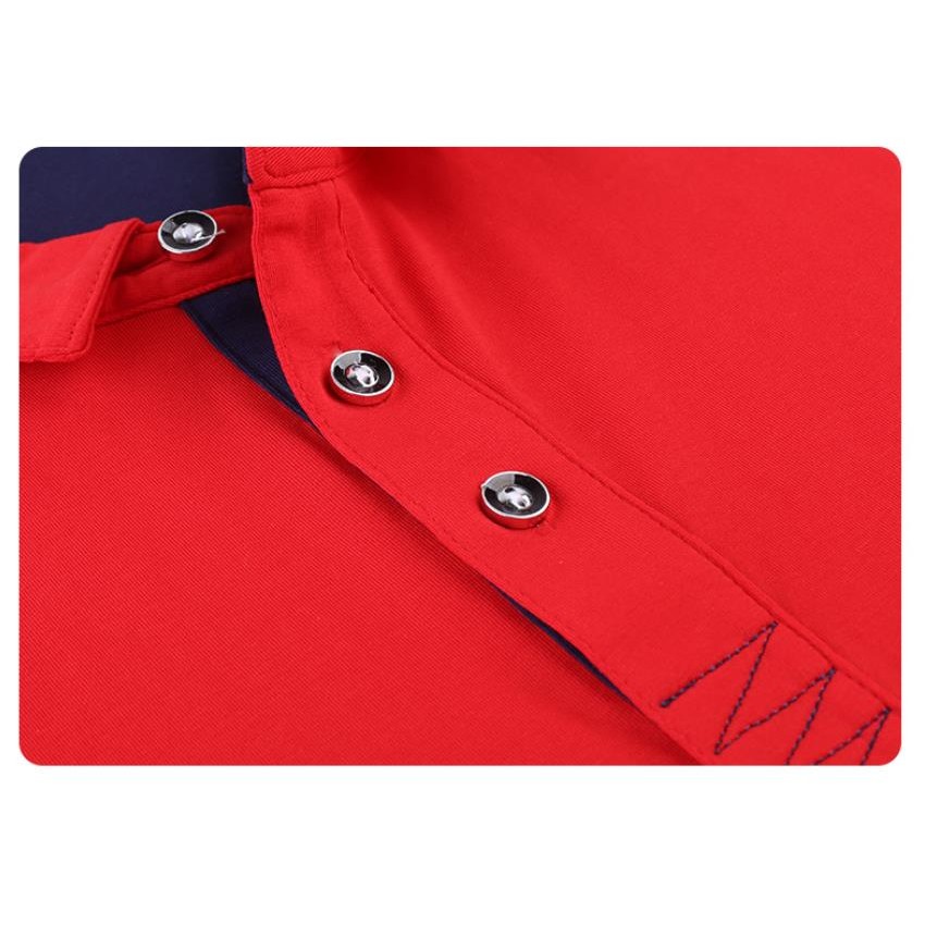 Men's combed cotton Golf POLO shirt instock 4