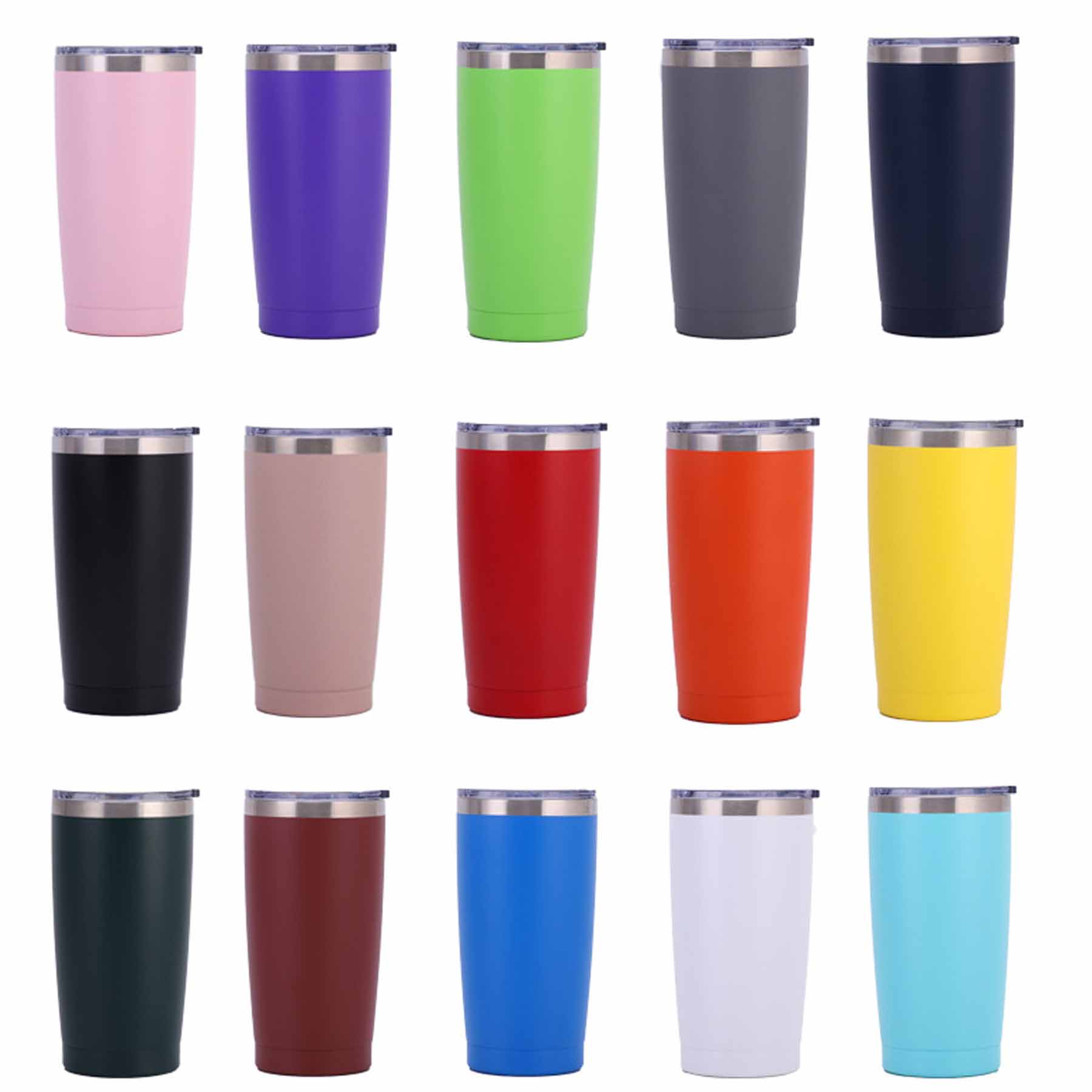20oz Stainless Tumbler Cups with Lid 1