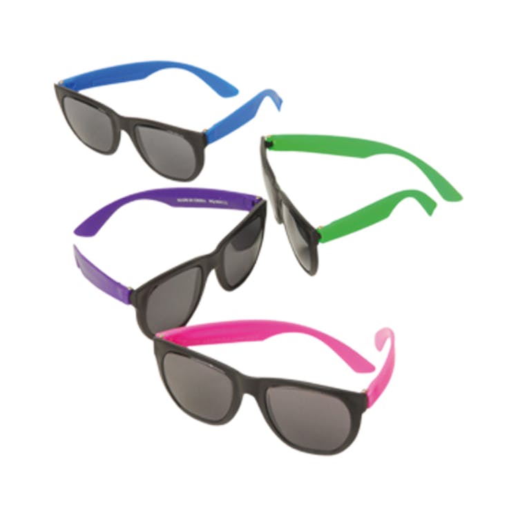 Neon Rubber Sunglasses - Assorted 2