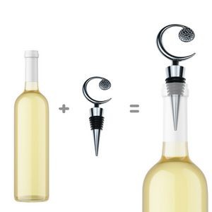 Unique Moon Shaped Wine Cork Bottle Stopper 7