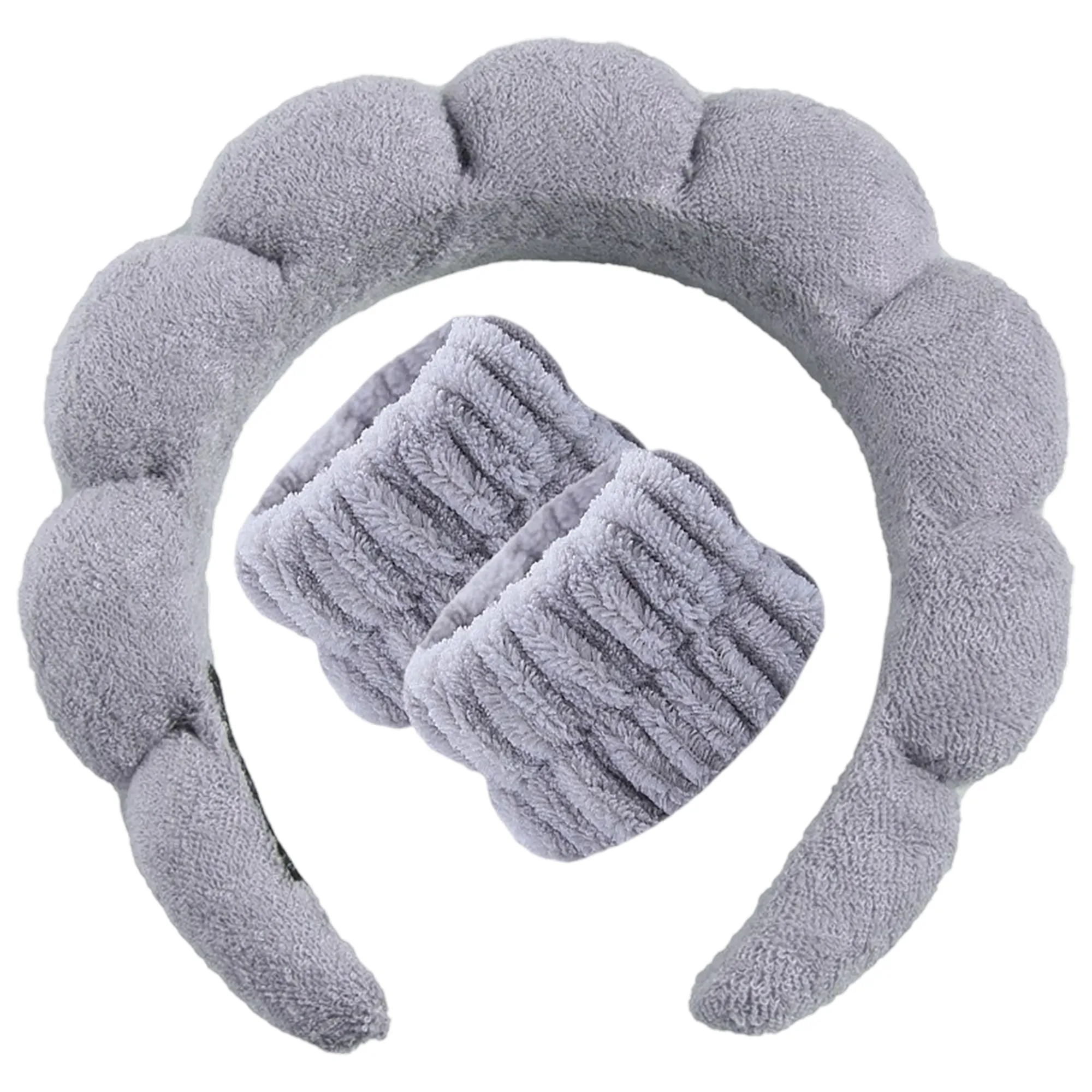 Terry Cloth Spa Headband Set 11