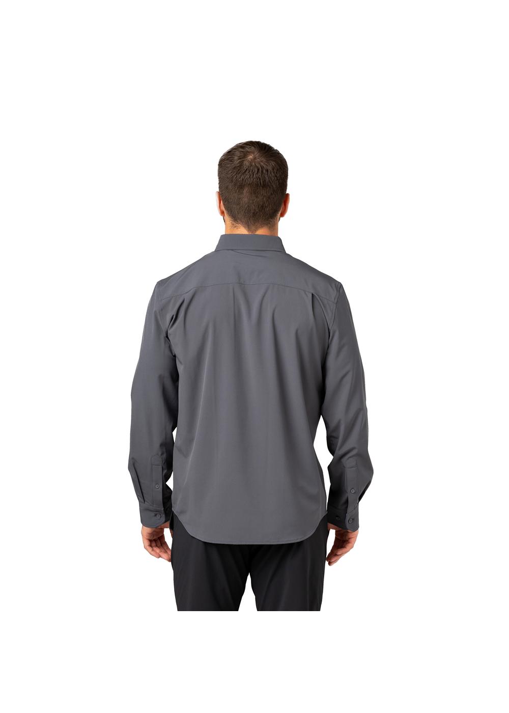 Storm Creek Men's Influencer 4-Way Stretch Solid Woven Shirt 8