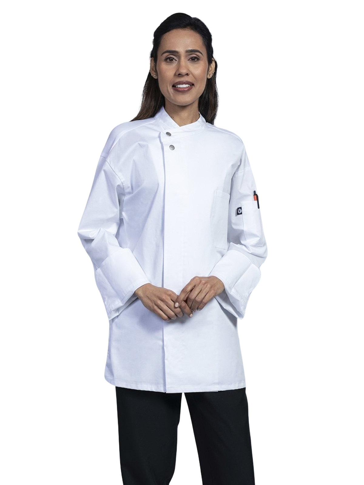 Uncommon Chef - Lycra - Unisex 2-Pocket Bologna Chef Coat 3