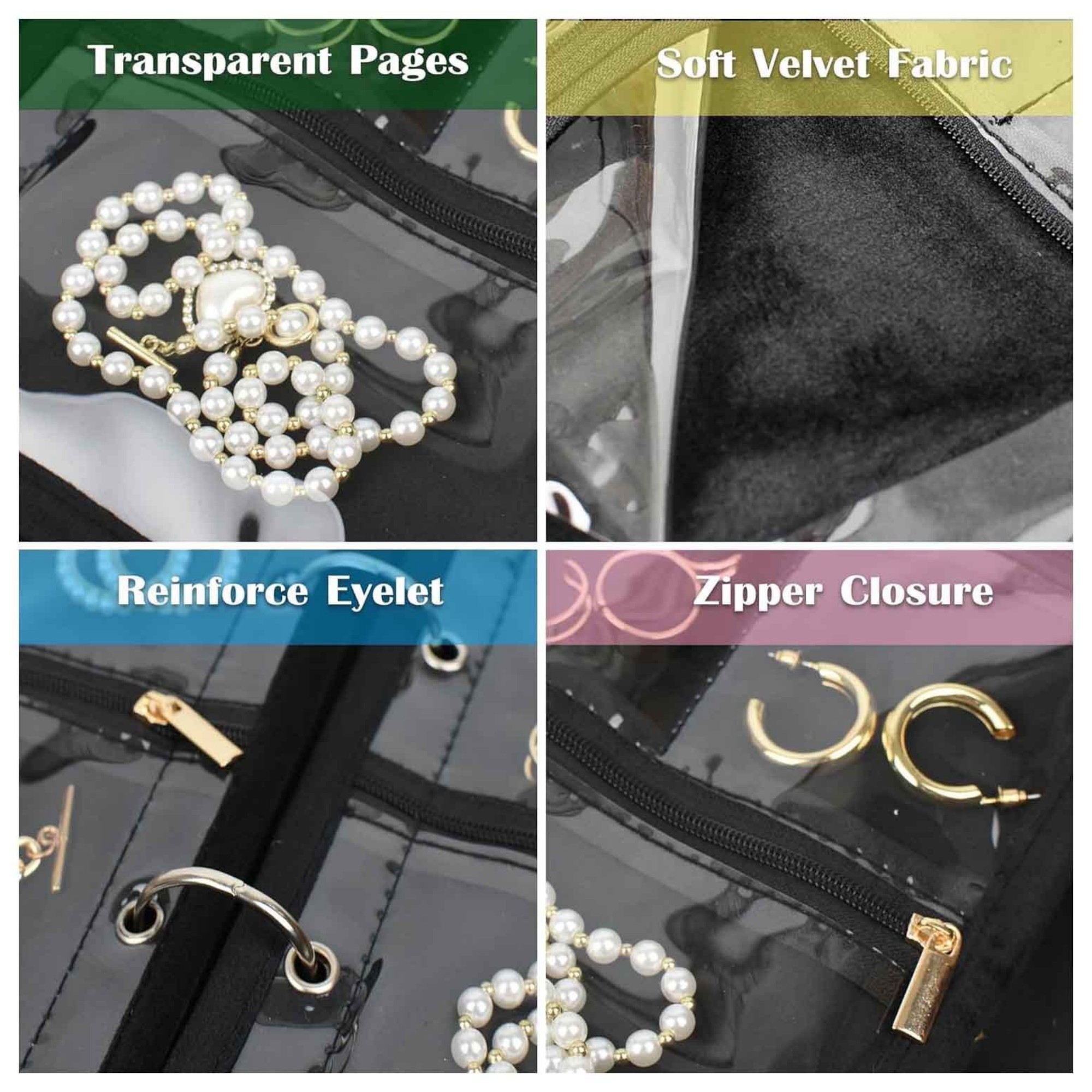Travel Jewelry Organizer Case 4