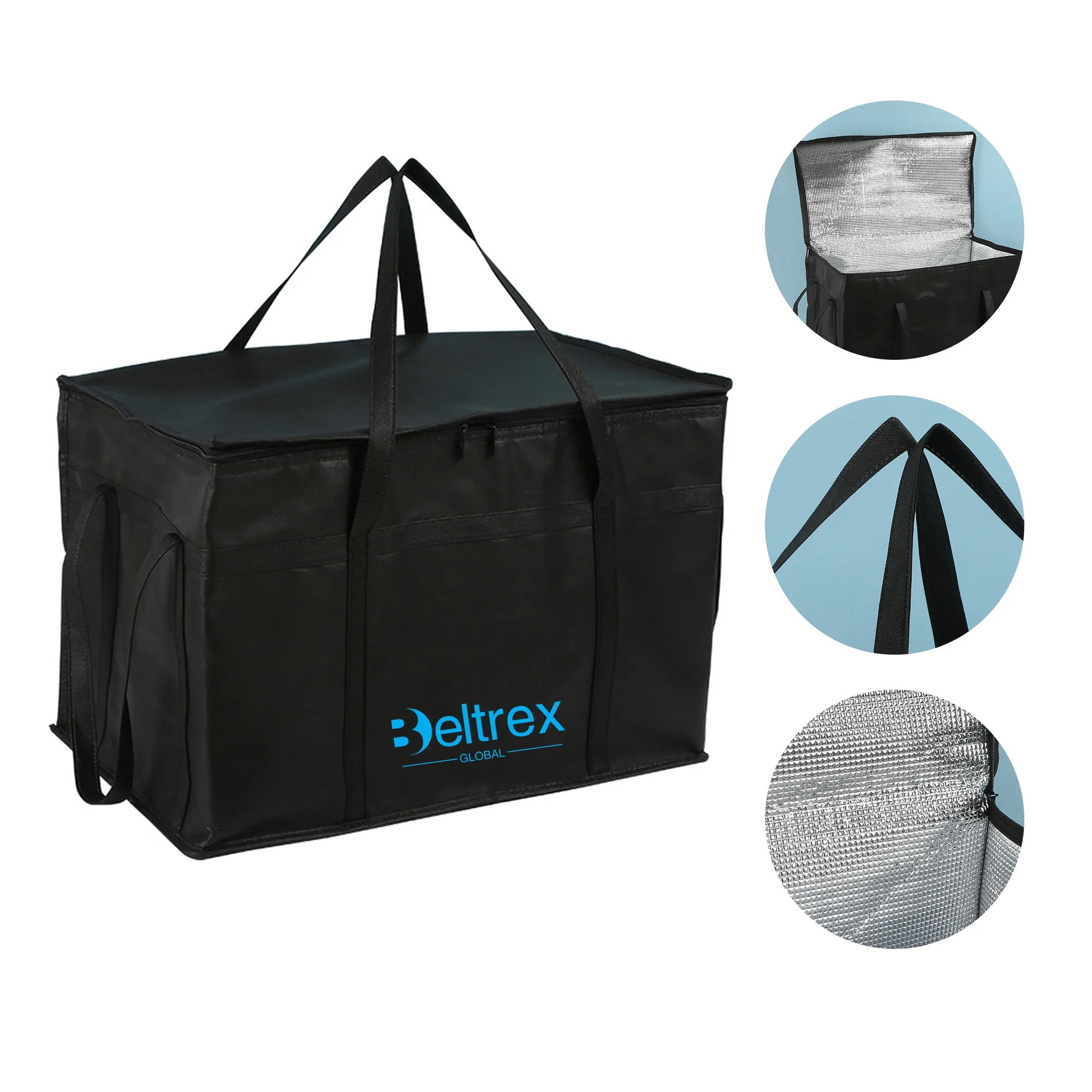 MOQ 50 Thickened Aluminum Foil Insulated Bag 2