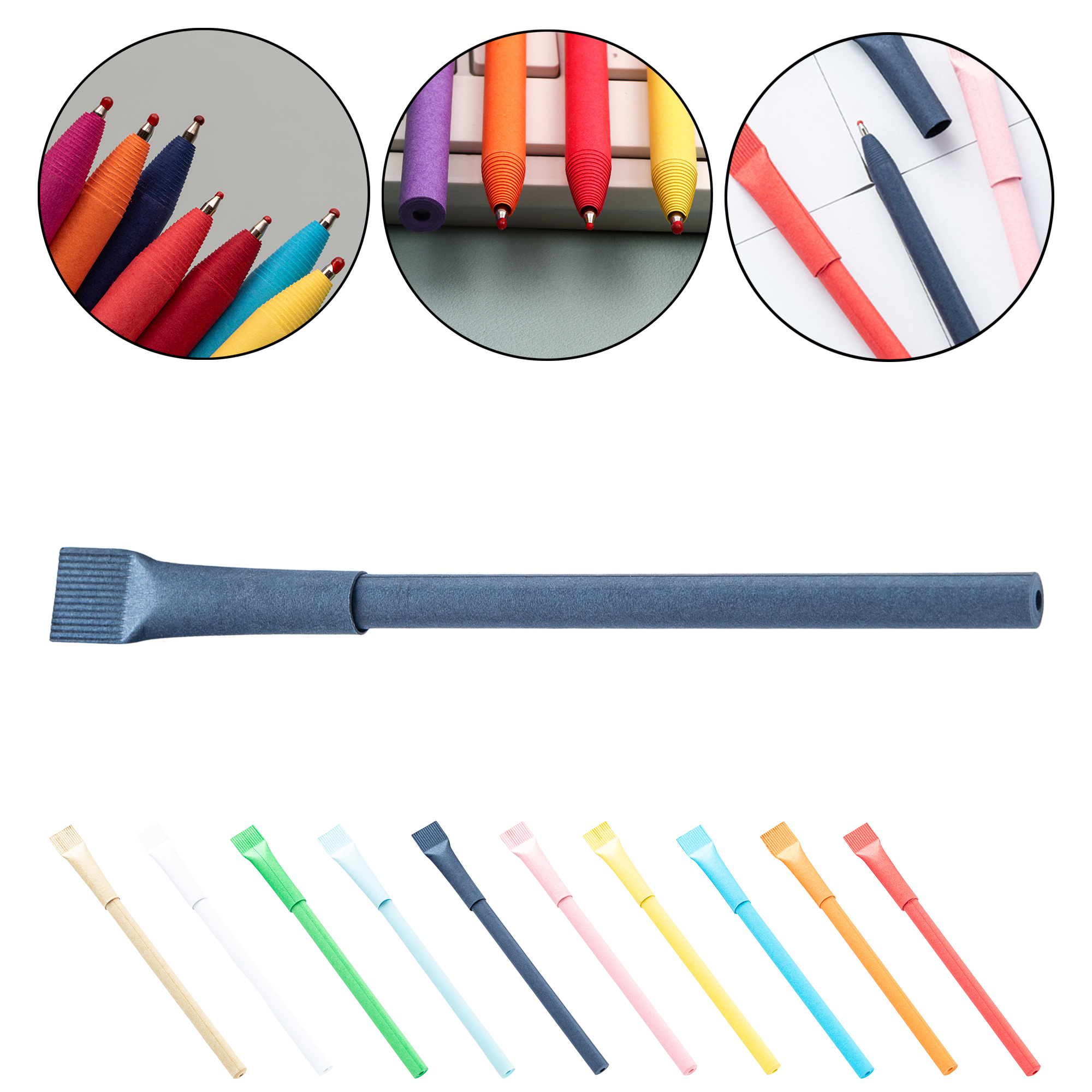 Kraft Paper Tube Ballpoint Pen 11