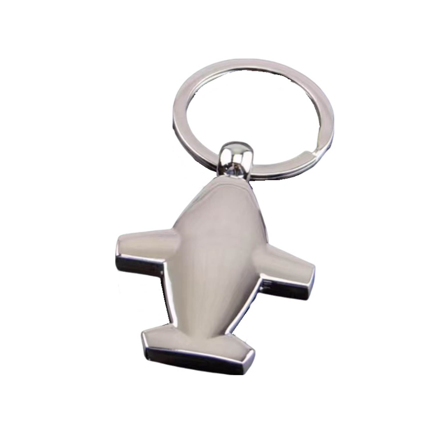 Airplanes Shape Compass Keychain 4