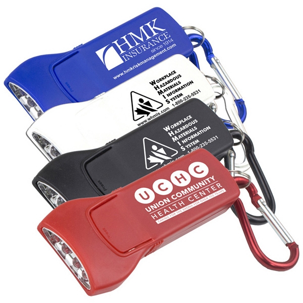 Beamer 4 LED Keyholder with Carabiner Clip 9