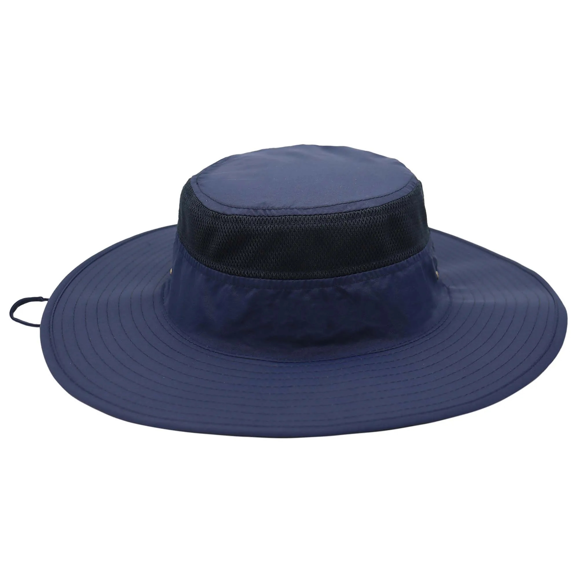 Wide Brim Bucket Hat With Strap 6