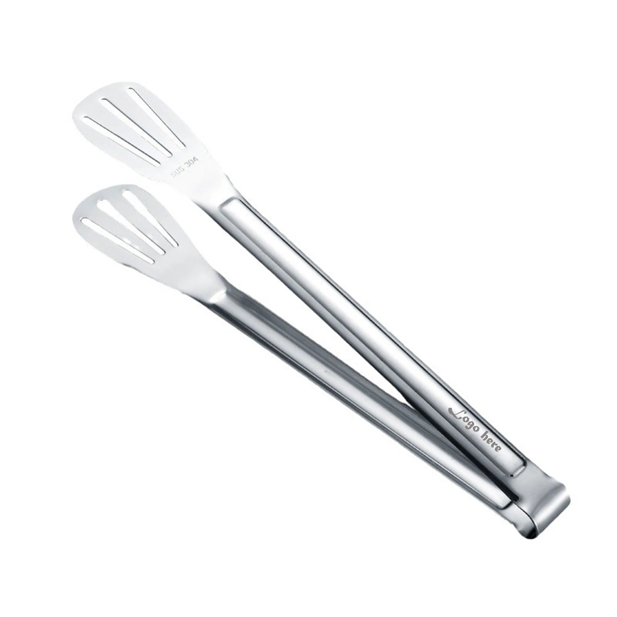 304 Stainless Steel Food Tongs