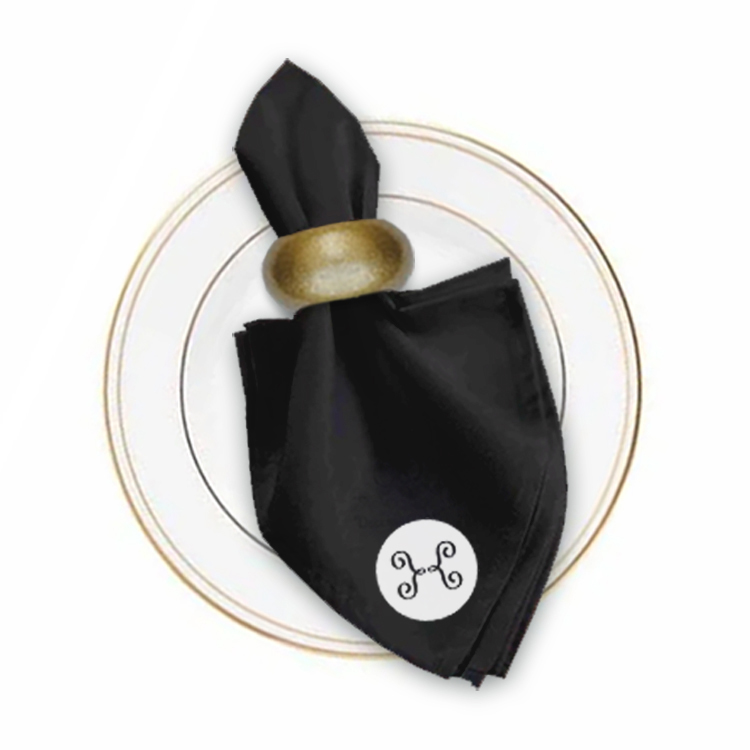 17 in. x 17 in. PolyPoplin™ Napkin (Thermal Transfer) 30