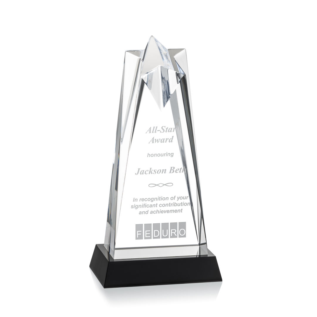Rosina Star Award on Base - Clear 3