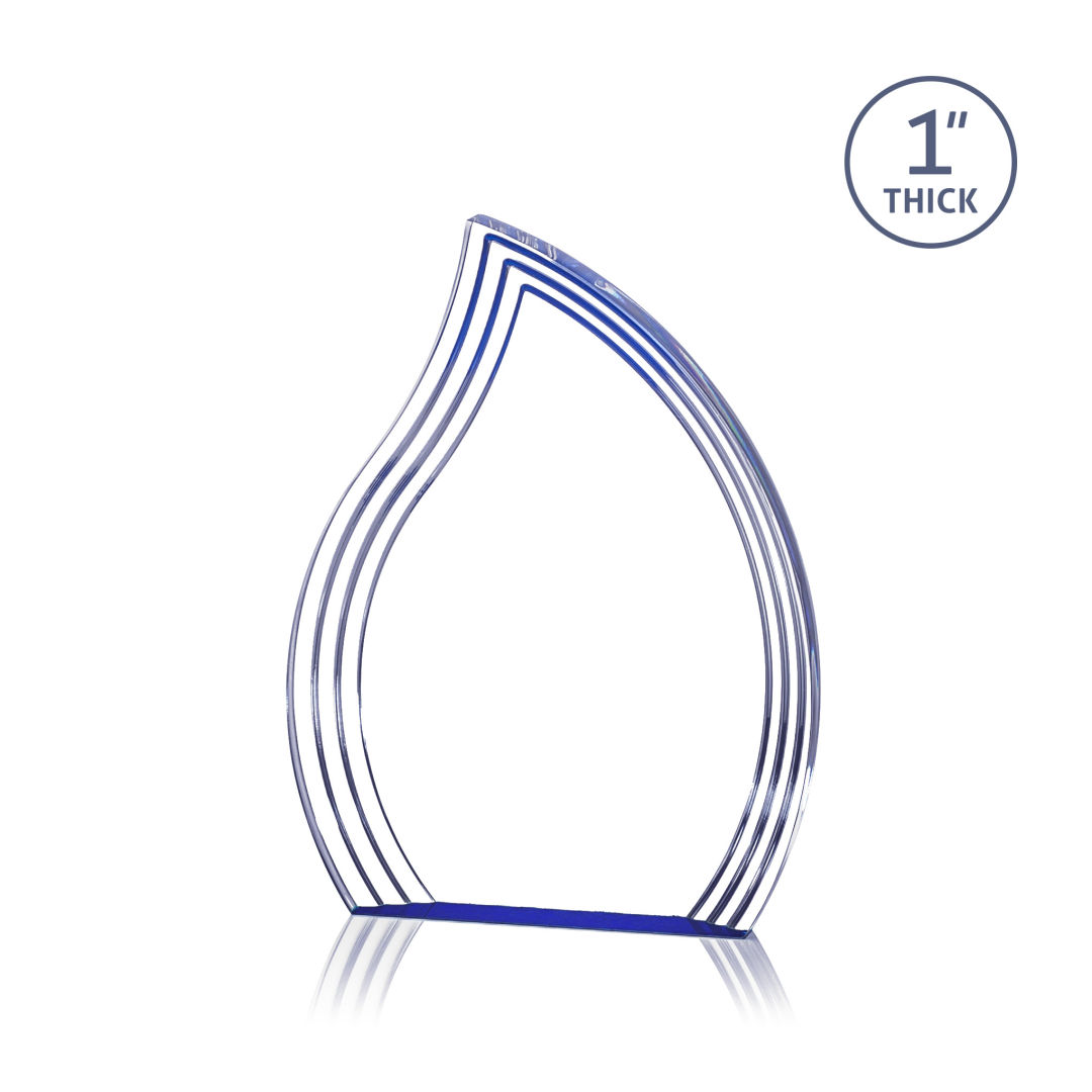 Tidworth Flame VividPrint™ Award - Blue 10