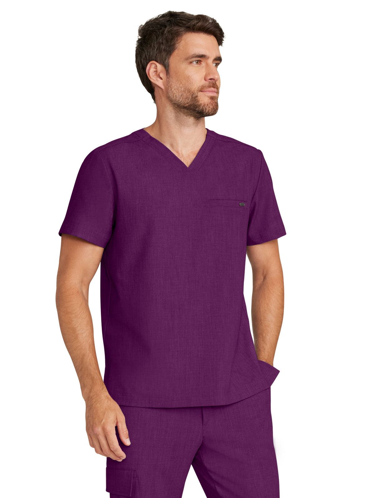 Healing Hands - HH Quest - Men's 1-Pocket V-Neck Top 24