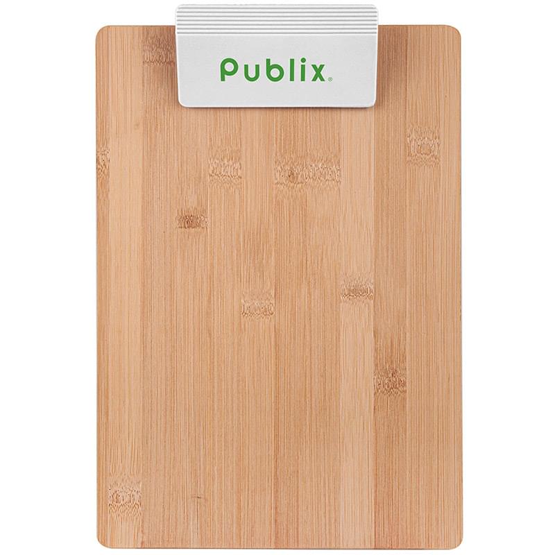 12.5 x 9 Bamboo Clip Board 1