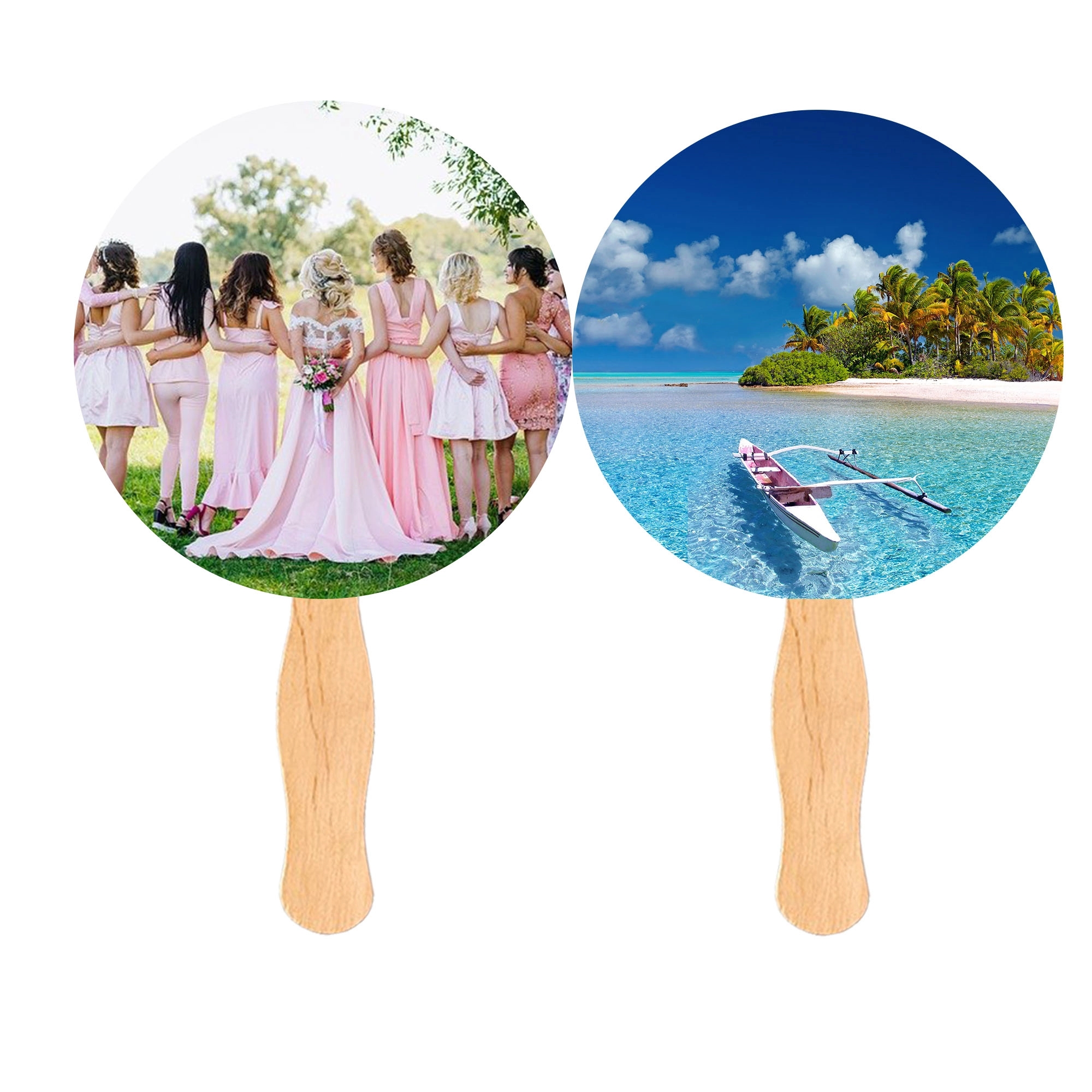 Round Ball Hand Fan 2