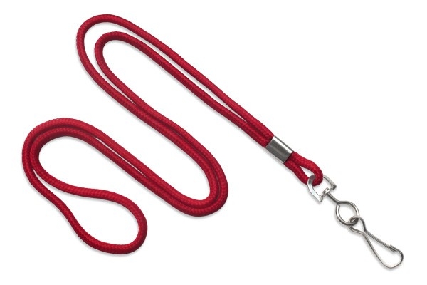 1/8" Blank Round Braid Lanyard (J-Hook) 21