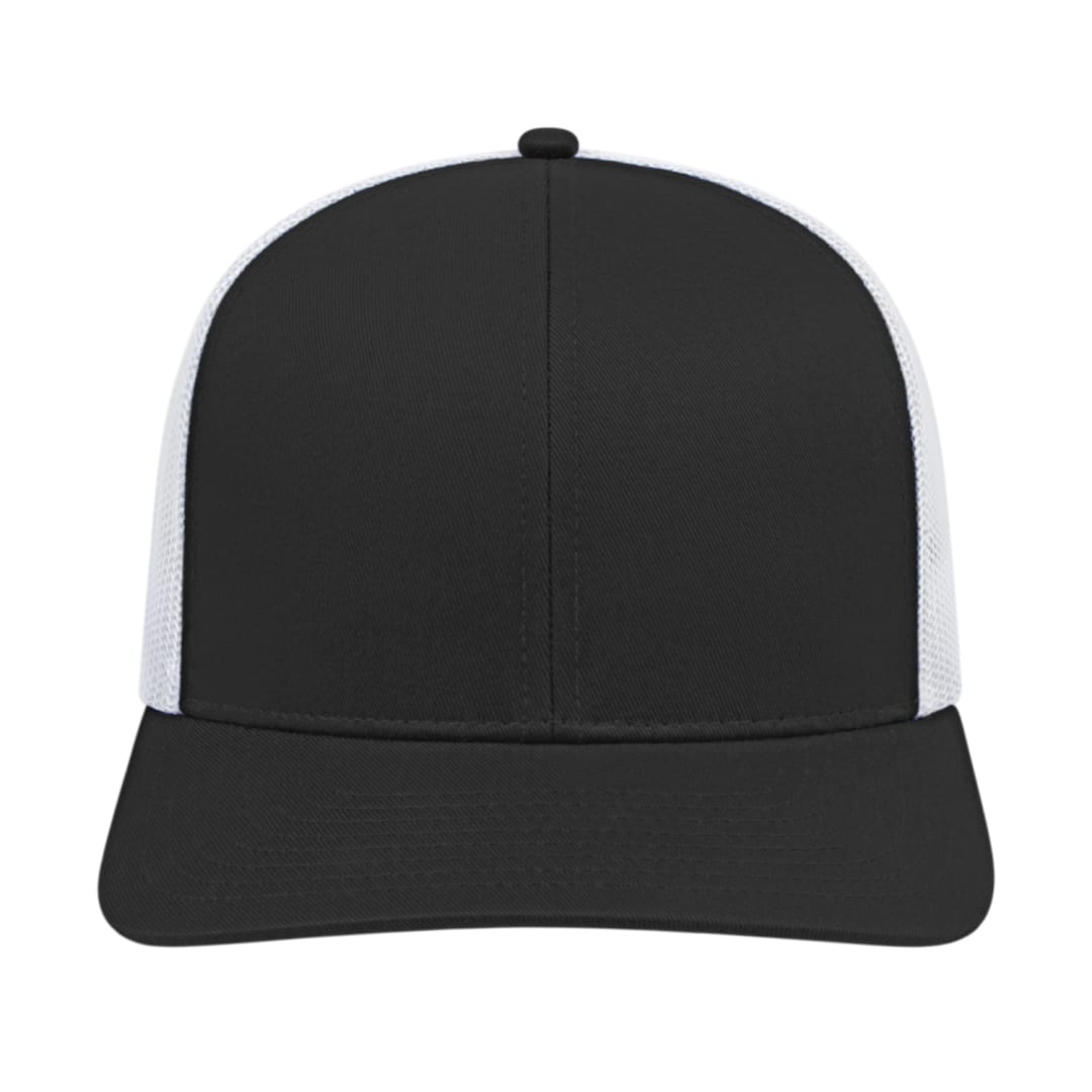 Cap America Poly/Cotton Trucker Mesh Back Cap 374