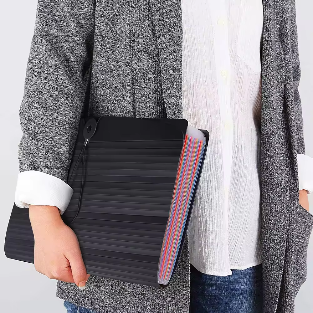 36 Pockets accordion file folders
4
