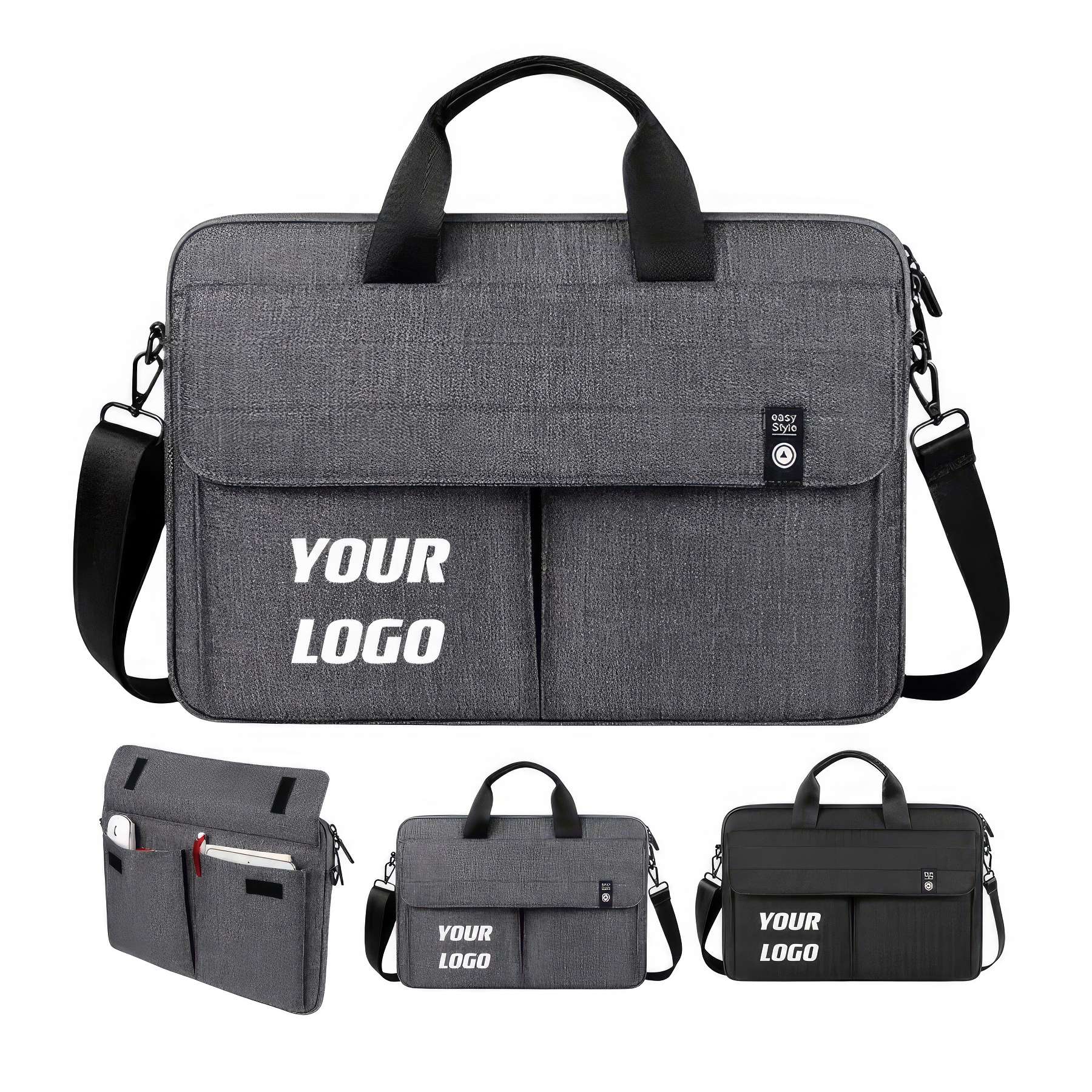 Business Laptop Briefcase & Messenger Bag 2