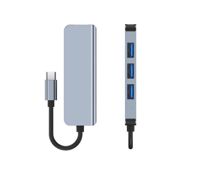 4-Port All Channel Type-C USB Hub 6