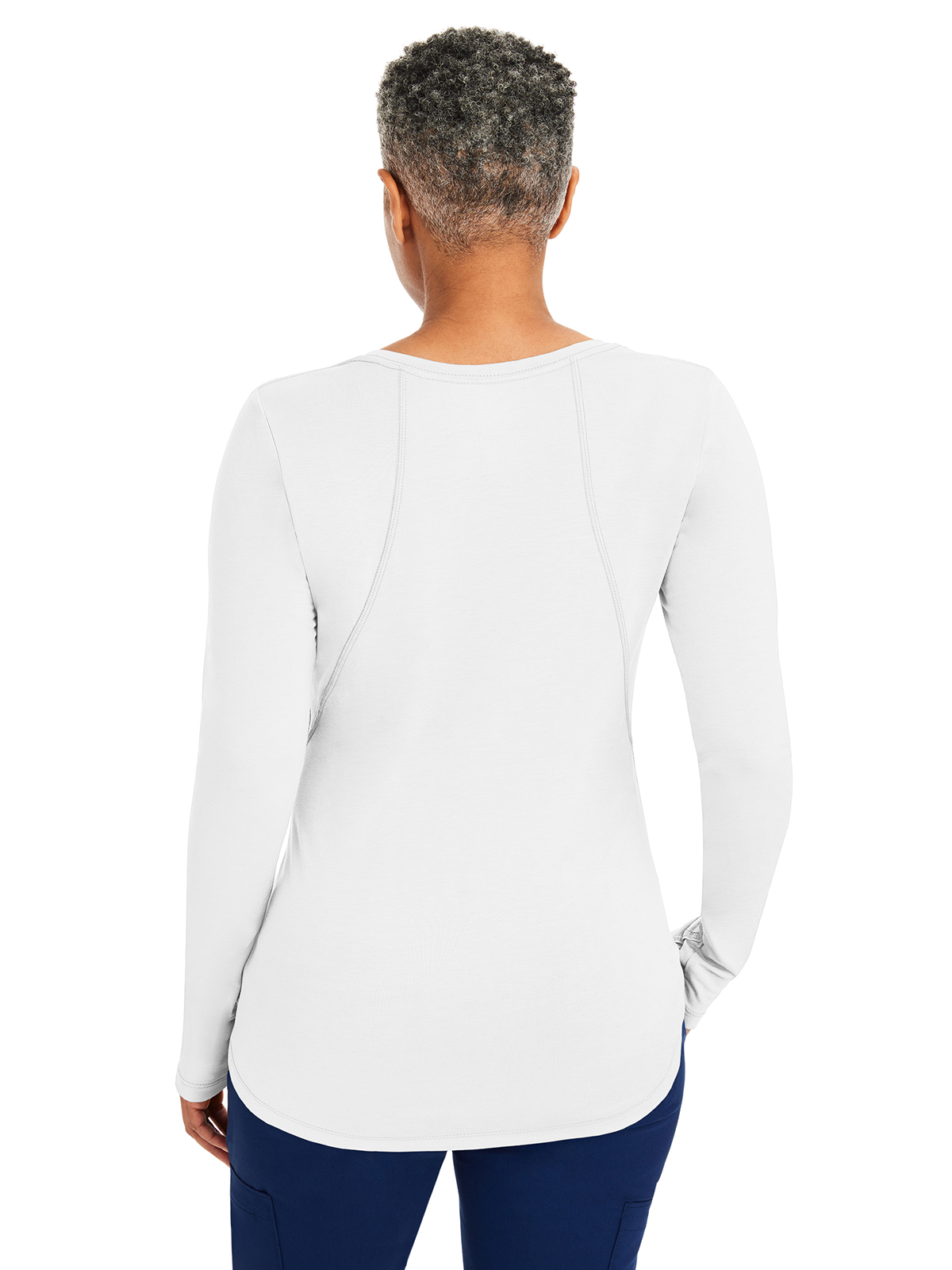 Healing Hands - HH Knits - Women's Pocketless Mackenzie Crew Neck Underscrub Tee 9