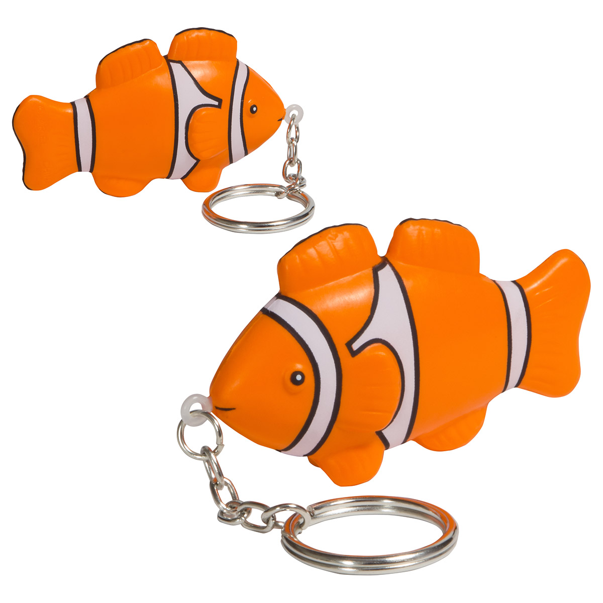 Clown Fish Stress Reliever Key Chain 1
