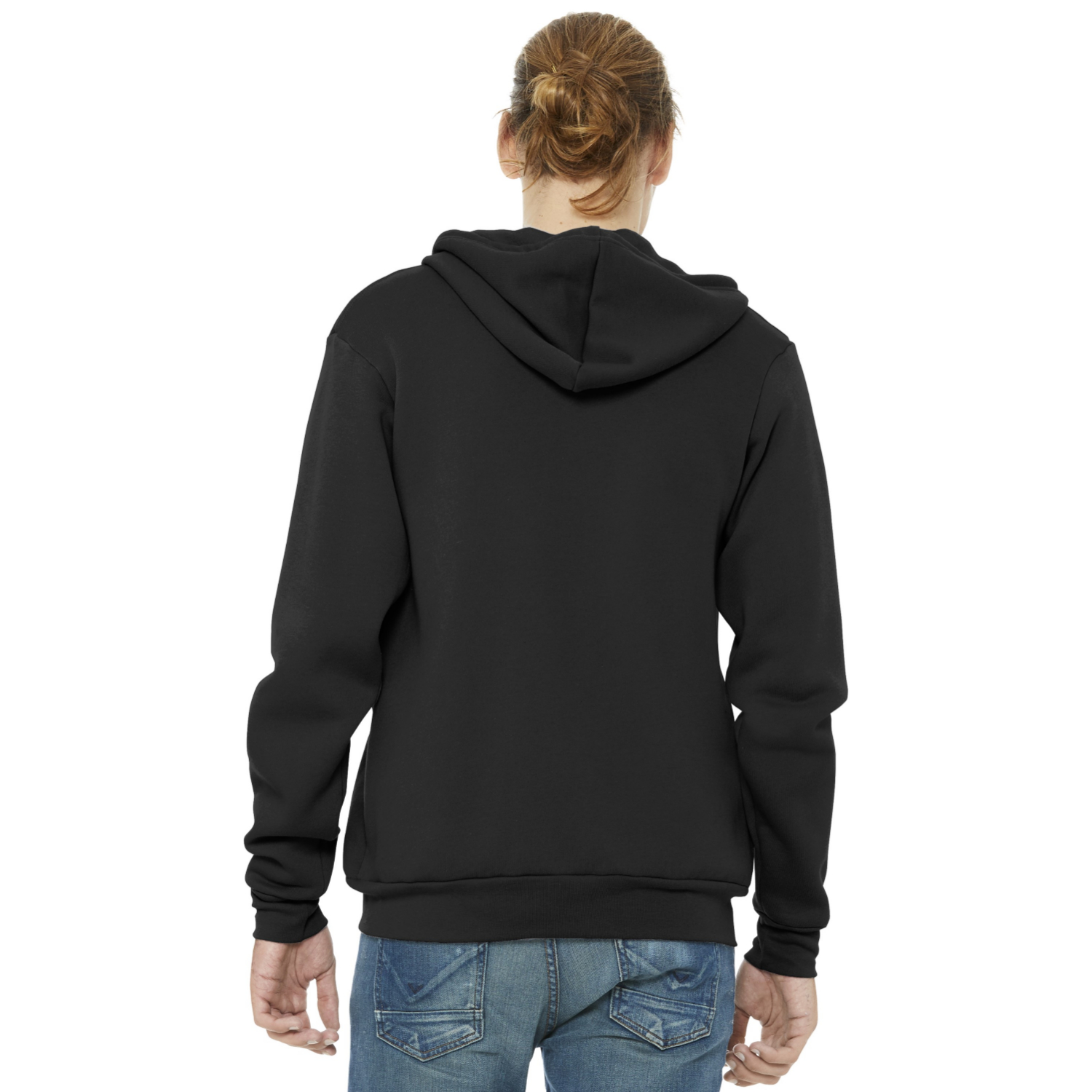 BELLA+CANVAS Unisex Sponge Fleece Full-Zip Hoodie 7 oz. 2
