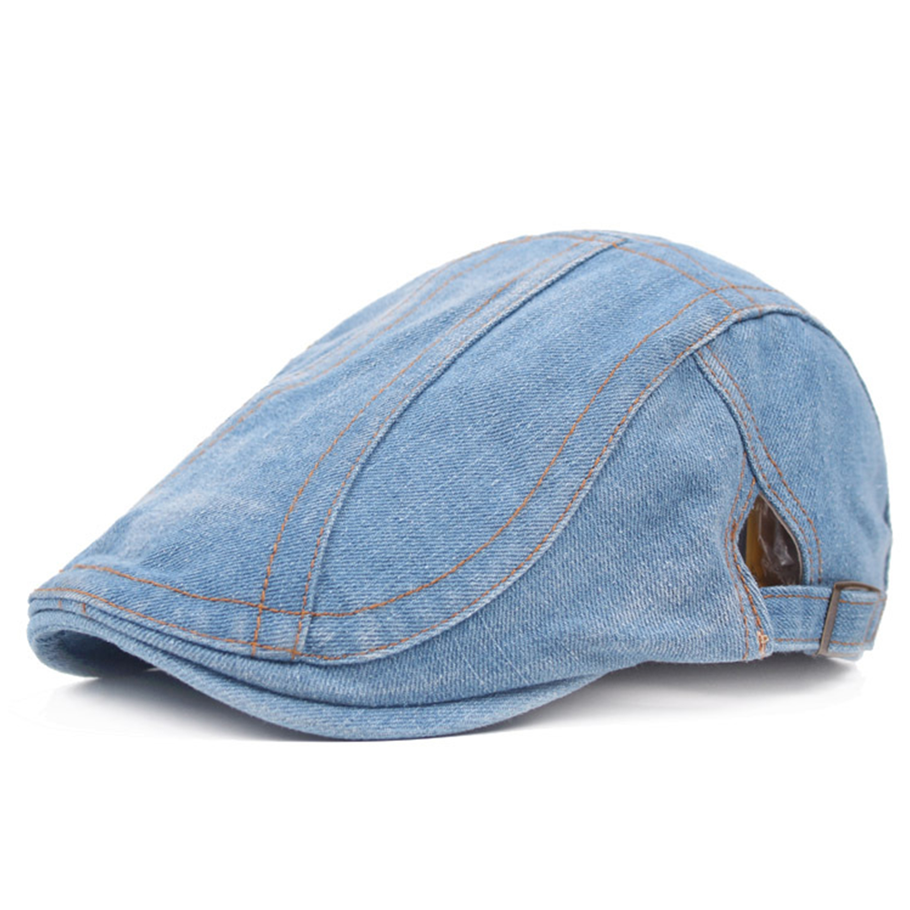 Denim Newsboy Cap for Men Women 5