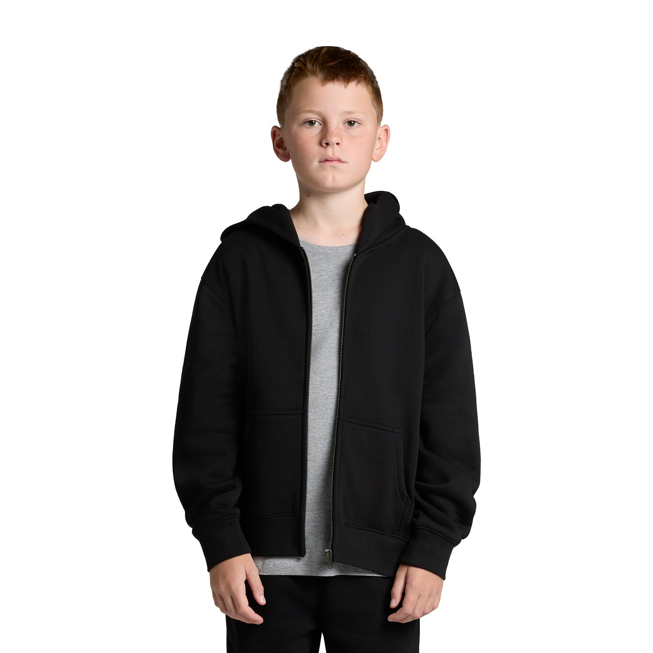 Youth Relax Zip Hood | 3039 1